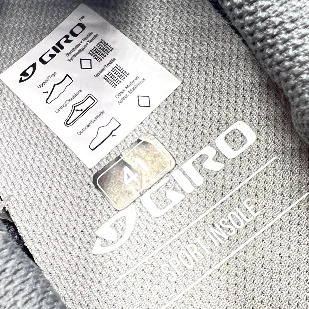 Giro‎ Womens Size 41 EU 9 US Berm Mountain Gray Shoes